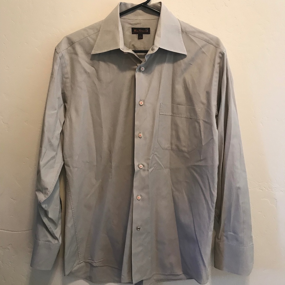 Ben Sherman Long Sleeve Dress Shirt